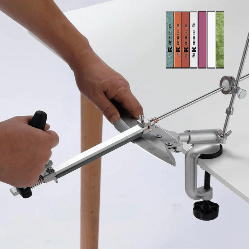 Norvo | EdgeRestore – 7-steinsystem for presise, barberknivskarpe blader