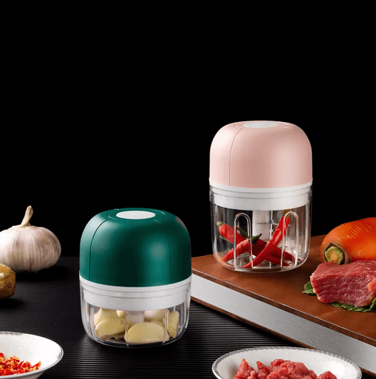 Norvo | ChopEase Elektrisk Hvitløkspresse – USB Oppladbar – Kompakt & Kraftig – 250ml