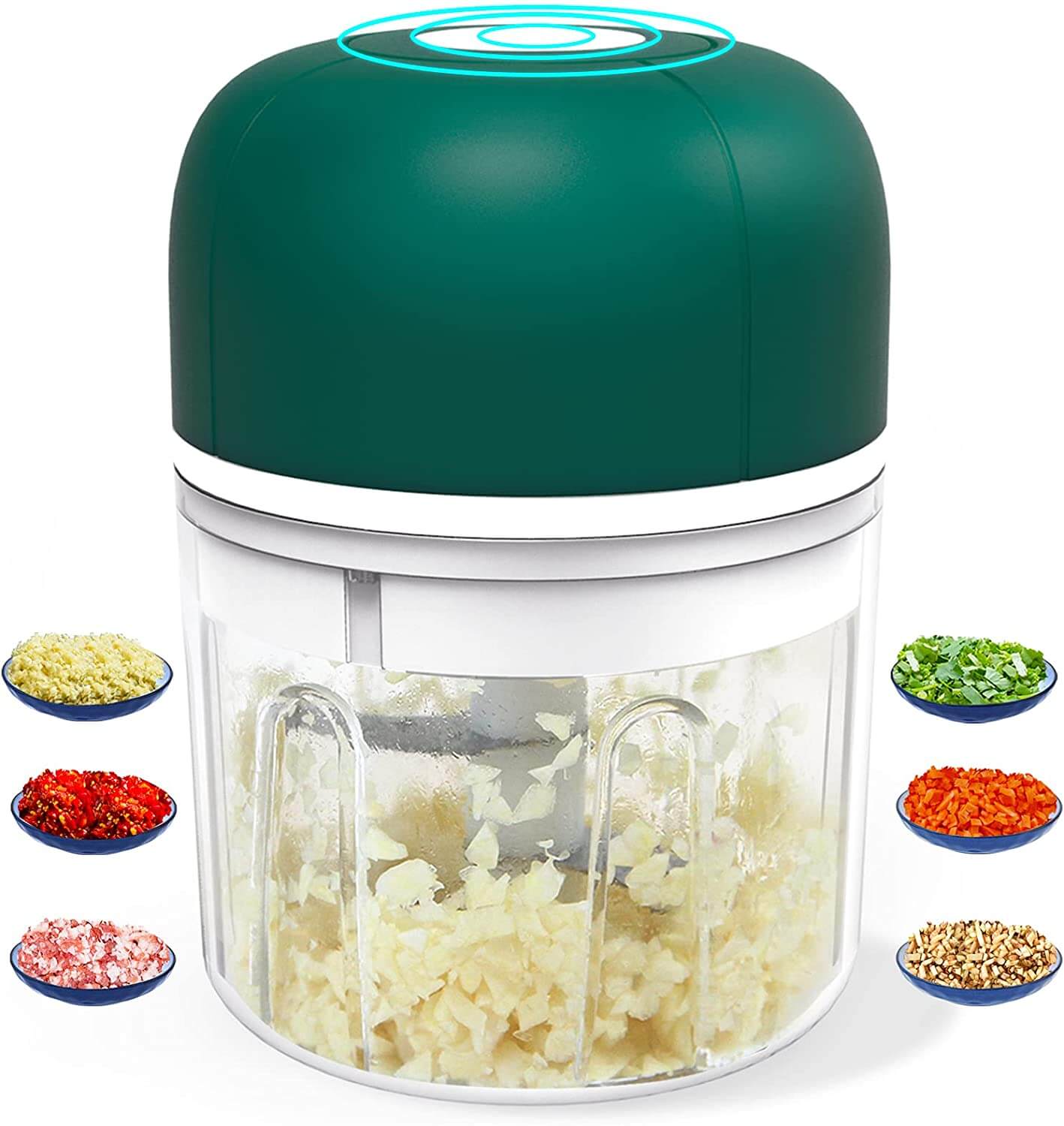 Norvo | ChopEase Elektrisk Hvitløkspresse – USB Oppladbar – Kompakt & Kraftig – 250ml