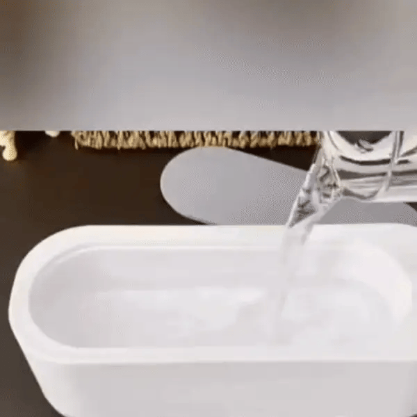 Norvo | Ultrasonic rengjøringsapparat | Skånsom, effektiv og allsidig for smykker, briller, klokker og proteser