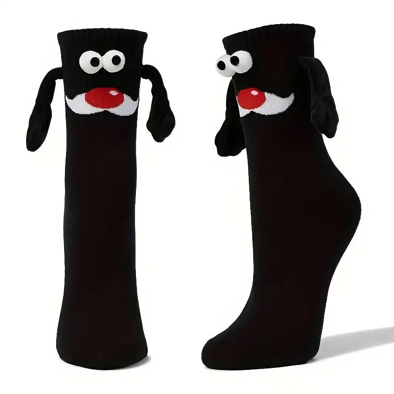 Norvo | Magnetiske Sokker Vinterutgave Par Hånd i Hånd Sokker