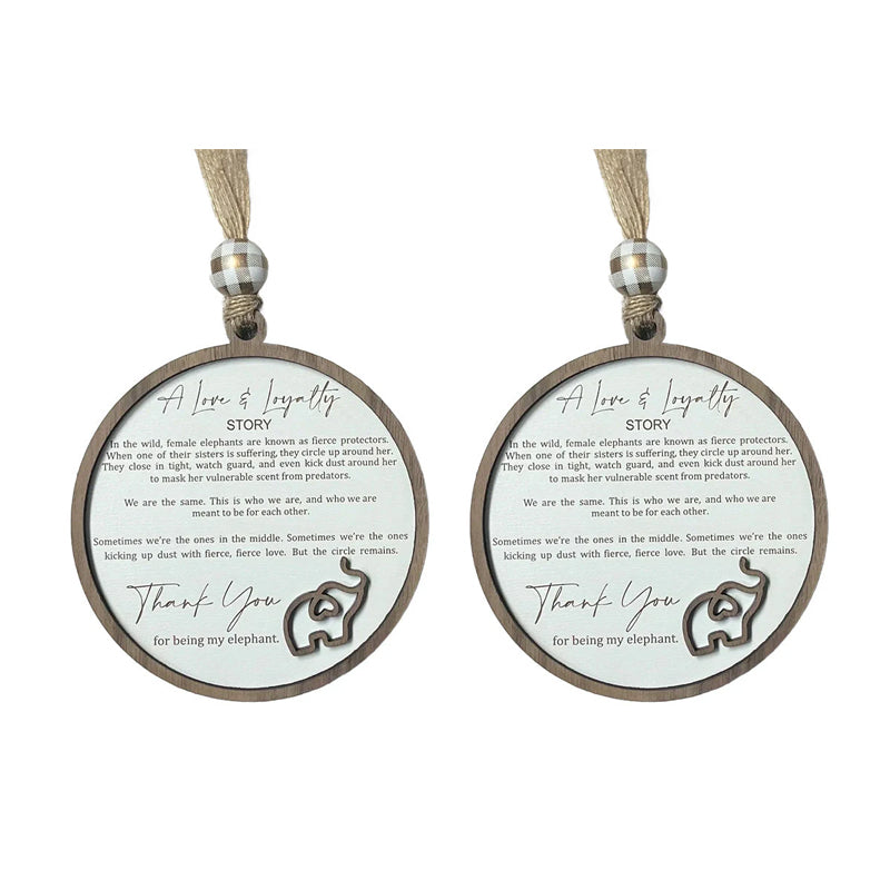 Norvo | Vennskaps Elefant Ornament