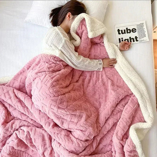 Norvo | SHEARCOZY – Ultra-Varm Lammeull Teppe for Vinterkomfort