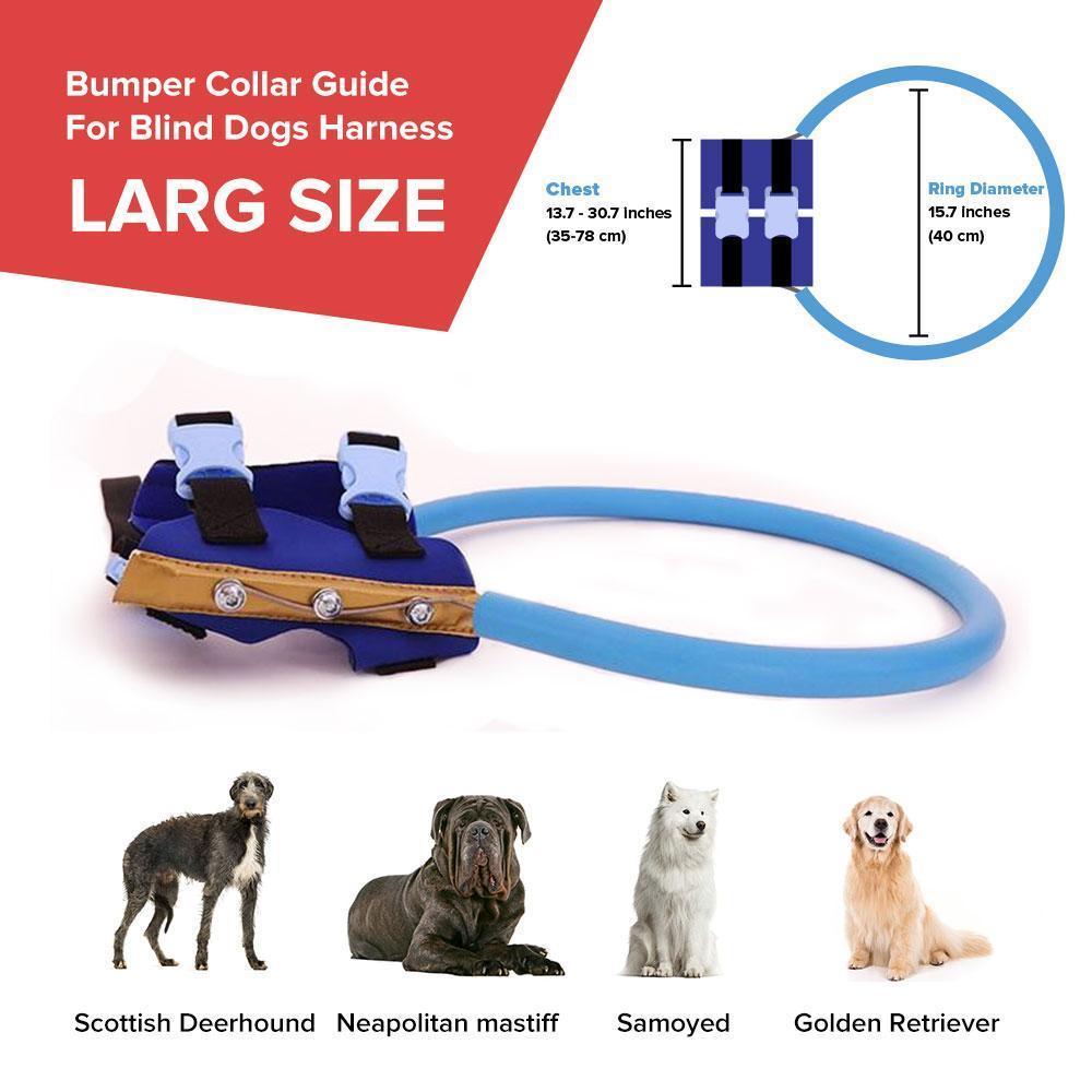 Norvo | Bumper Collar Guide For Blind Dogs Harness