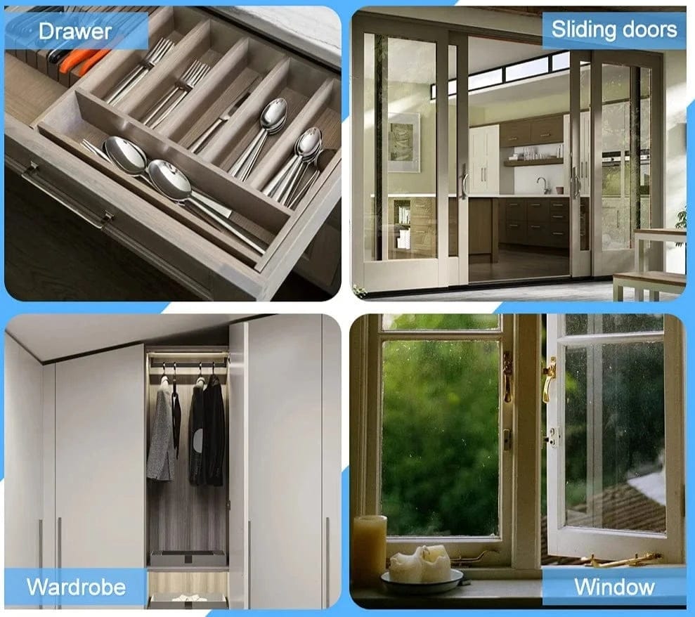 Norvo | Latchnshut – Ultra-slank magnetisk dørfangst for stille lukking