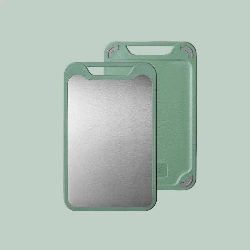 Norvo | Lattea – Dobbelt Sidet Rustfritt Stål Skjærefjøl med Non-Stick Overflate