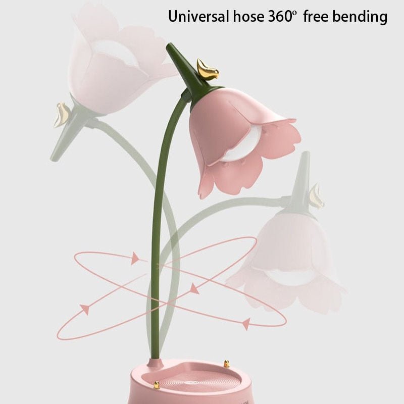 Norvo | LED bord blomsterlampe stilfull fargerik lampe