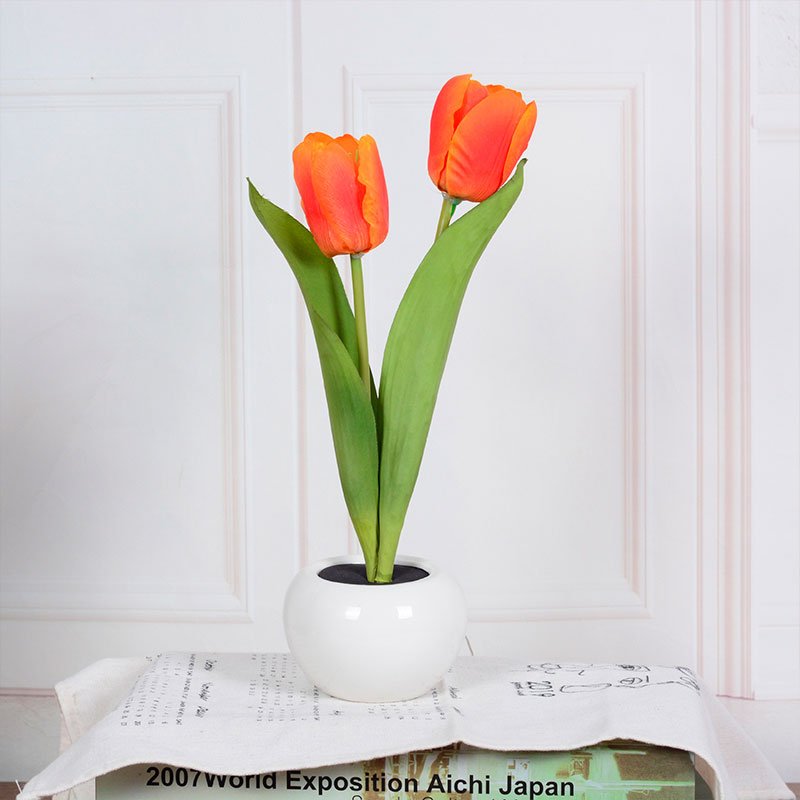 Norvo | Dekorativ LED Tulipan Bordlampe – Florima