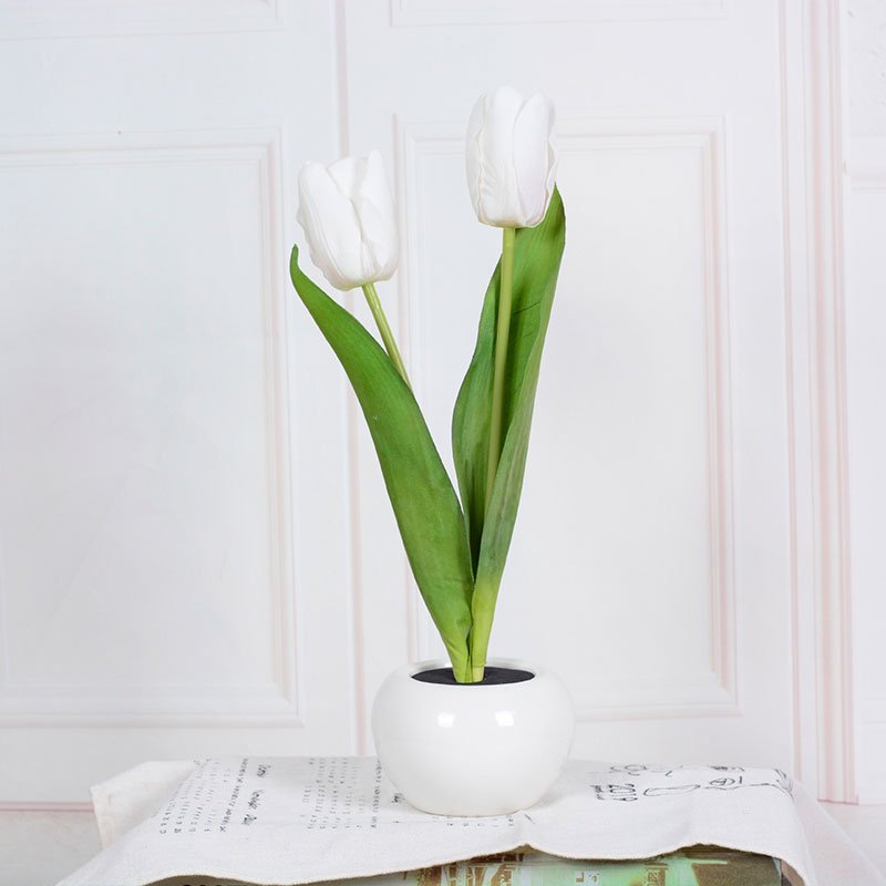 Norvo | Dekorativ LED Tulipan Bordlampe – Florima