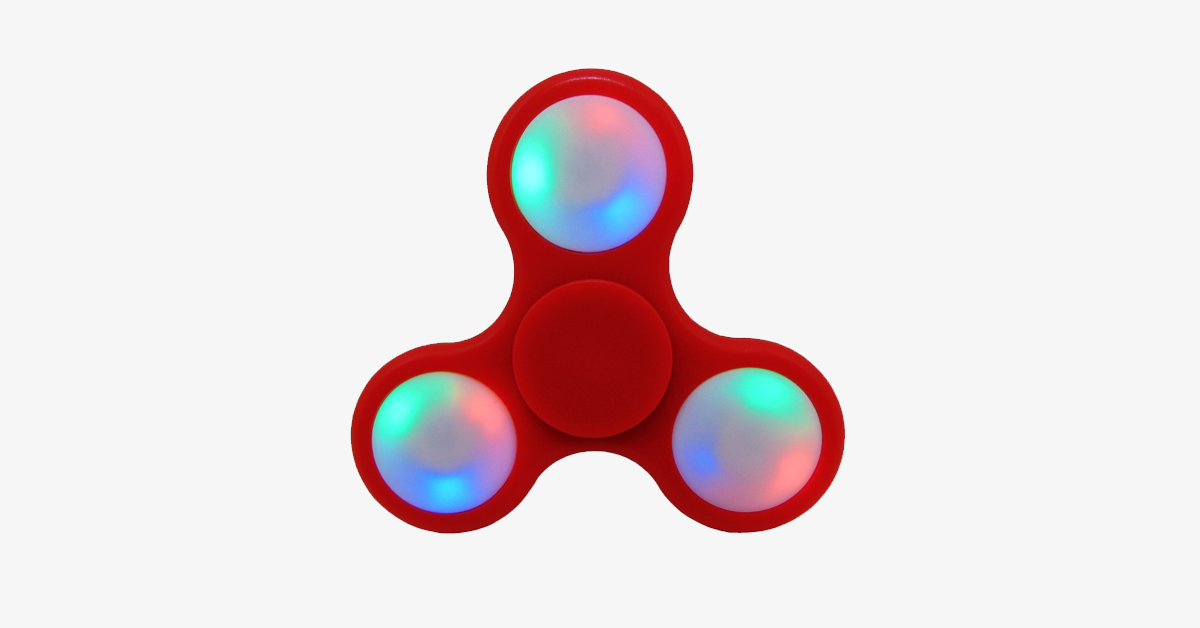 Norvo | Fidget Spinner med LED – La oss spinne!