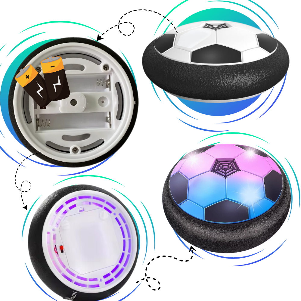 Hover Ball med LED-Lys