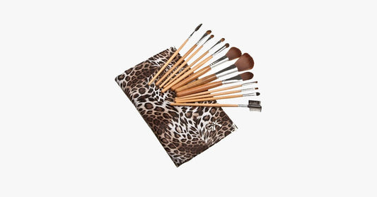 Norvo | 12 Deler Leopardskinn - Flat Deksel