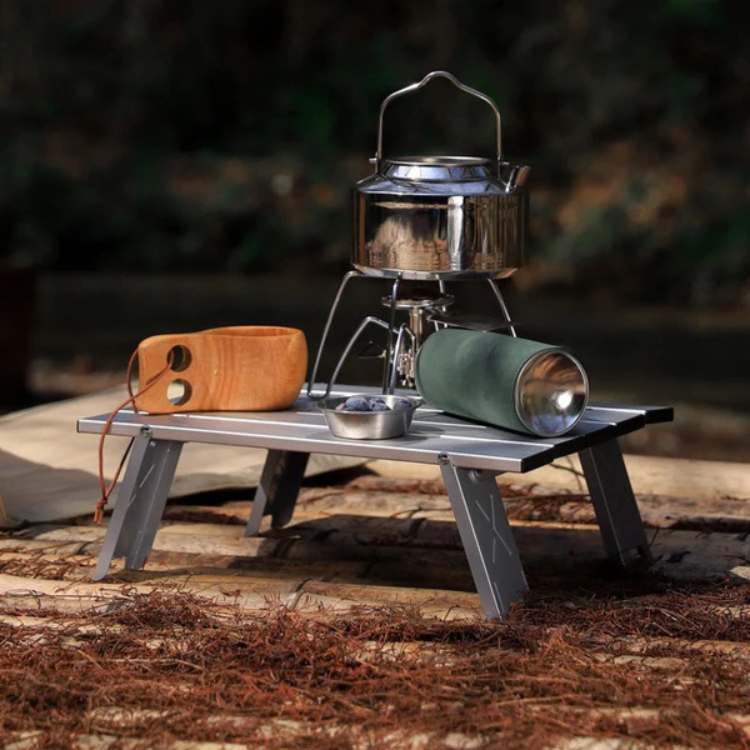 Norvo | Lettvekt Falt Campingbord | Ultralegger, Vanntett & Perfekt for Fotturer, Pikniker & Utendørs Middag