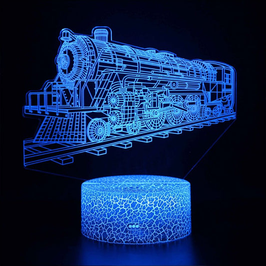 Norvo | 3D Lampe Lokomotiv Vintage