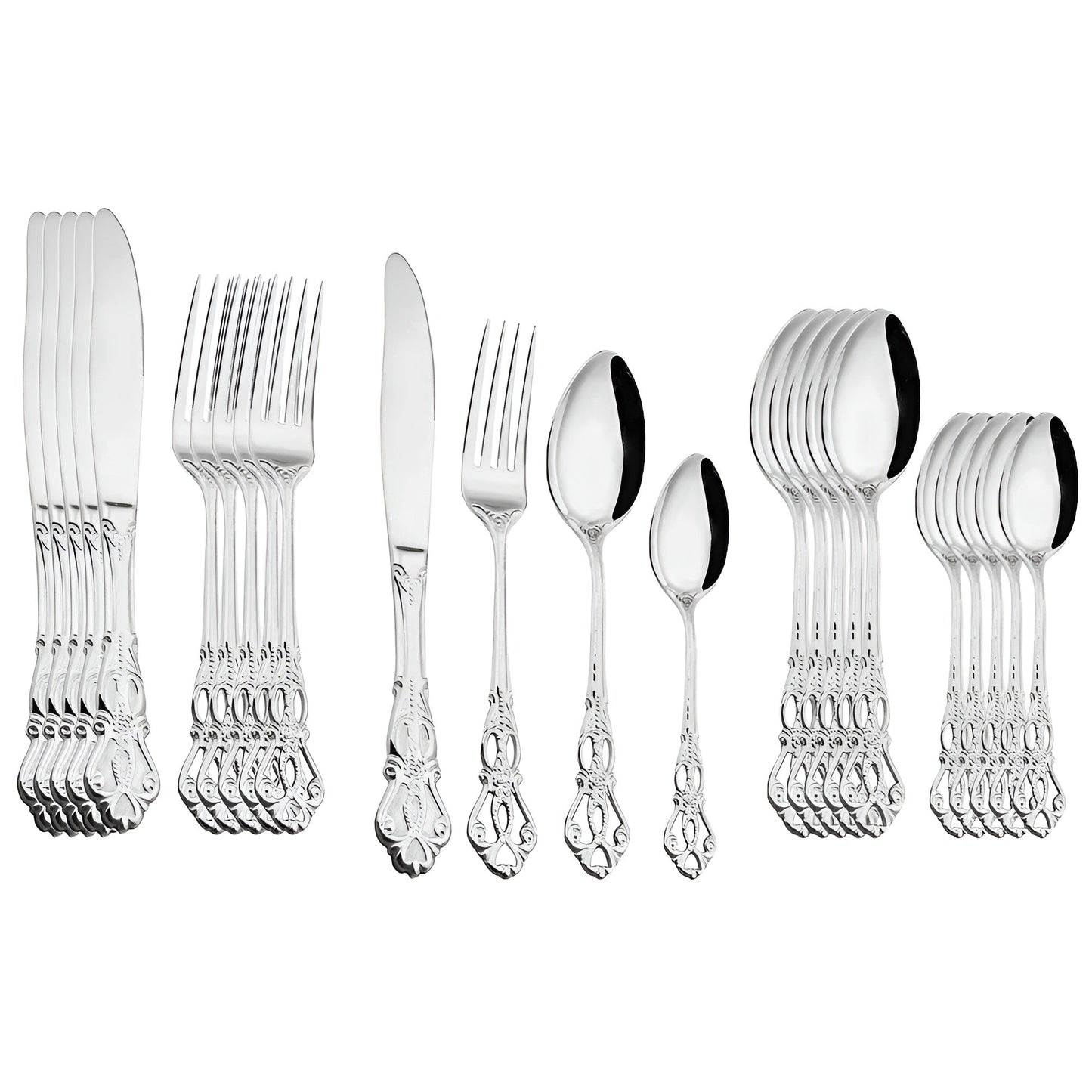 Norvo | RoyalCutlery Bestikksett | Rustfritt Stål | 24 Deler