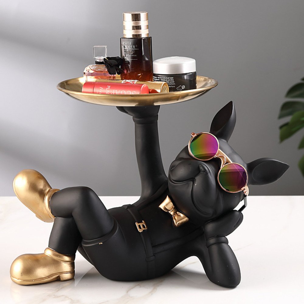 Norvo Bulldog Skulptur