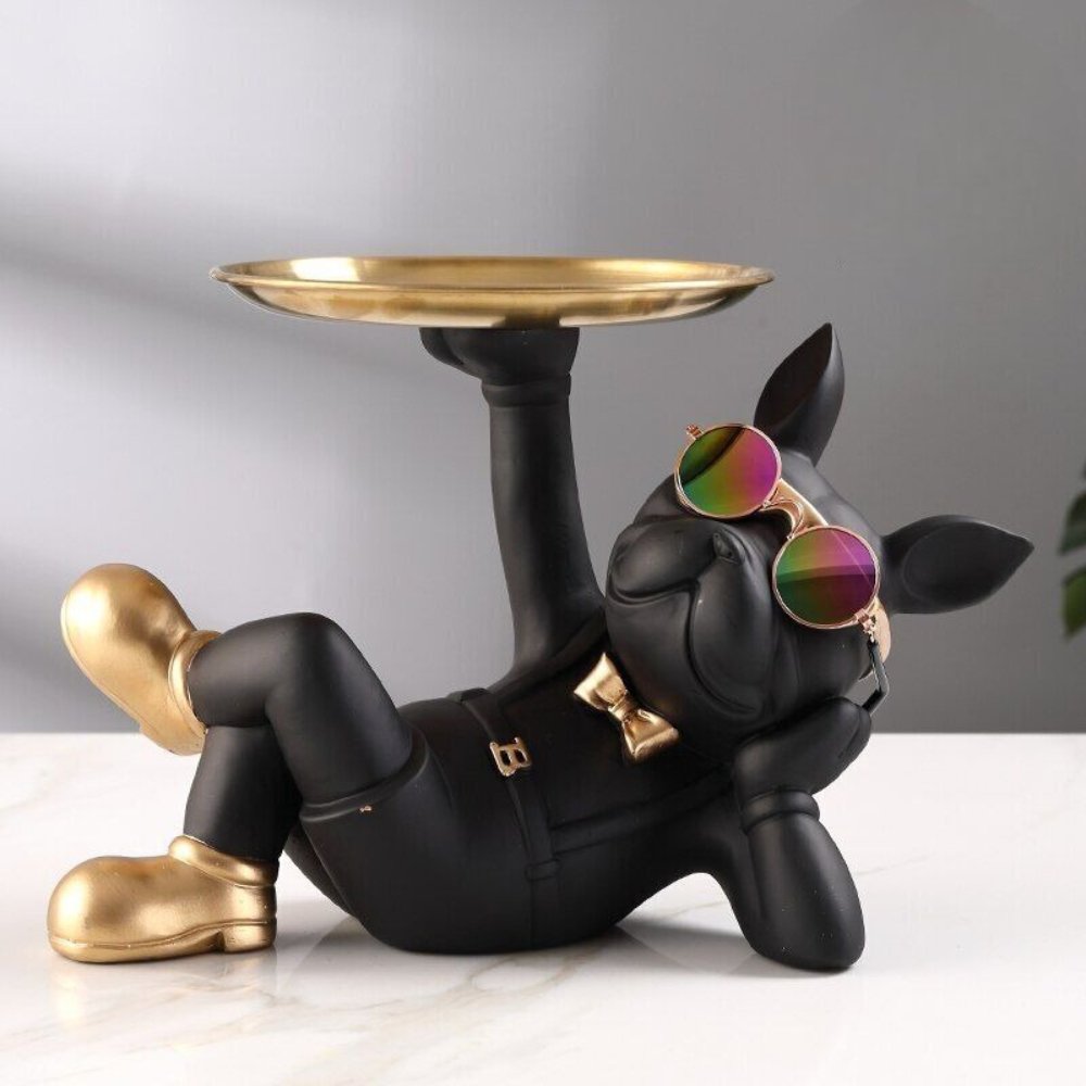 Norvo Bulldog Skulptur