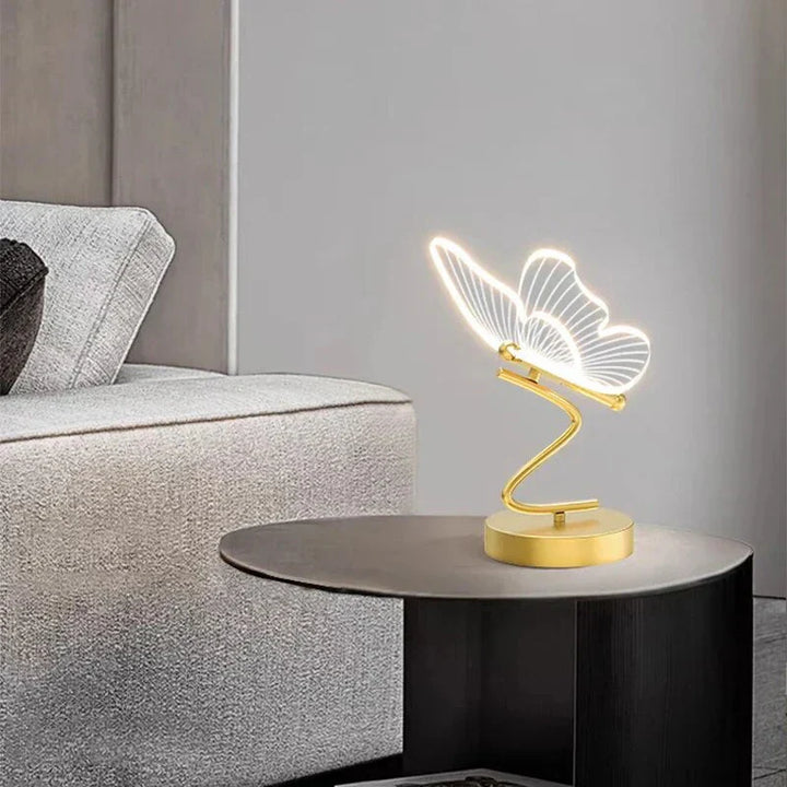 Norvo | Luksus Sommerfugl LED Bordlampe - ButterflyLuxe