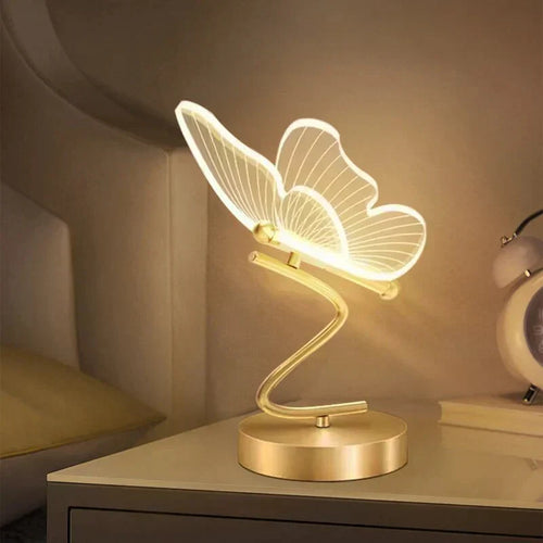 Norvo | Luksus Sommerfugl LED Bordlampe - ButterflyLuxe