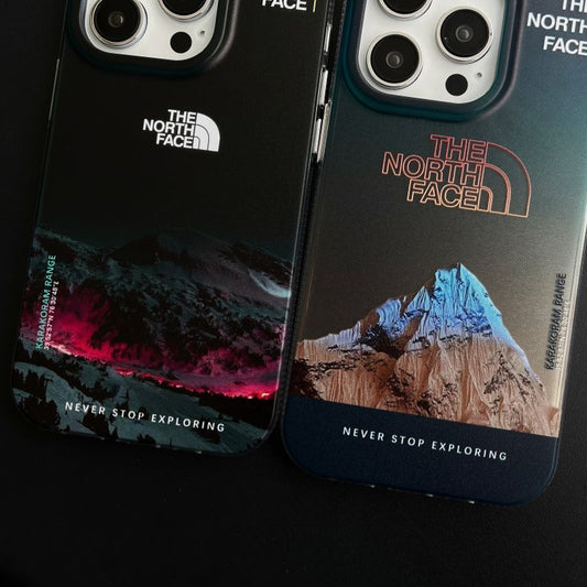 Norvo | Galvanic Letters Snøfjellet Telefonetui For iPhone