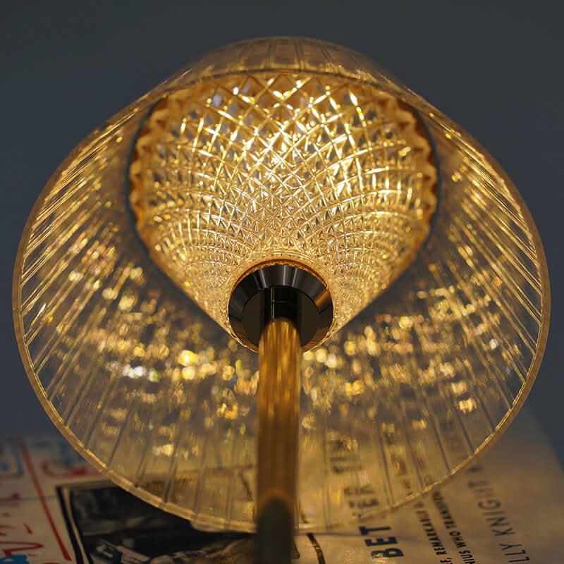 Norvo | Krystalloppladbar LED Trådløs Bordlampe