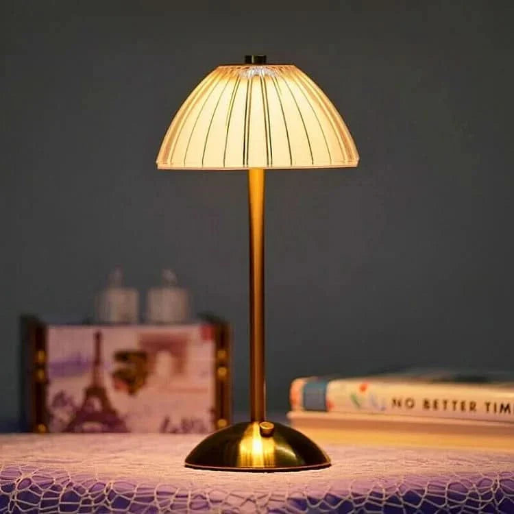 Norvo | Krystalloppladbar LED Trådløs Bordlampe
