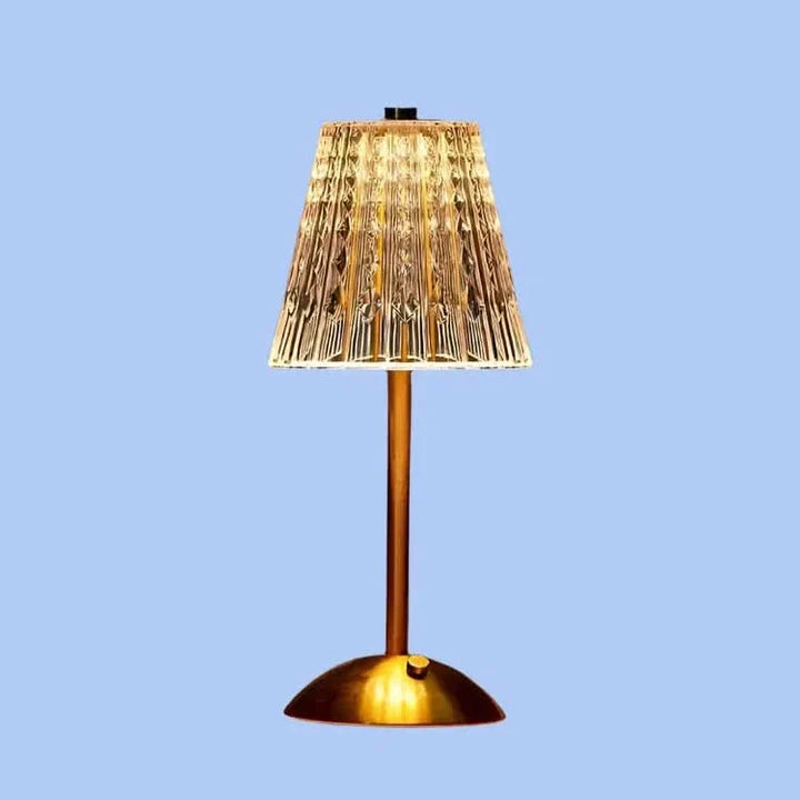Norvo | Krystalloppladbar LED Trådløs Bordlampe