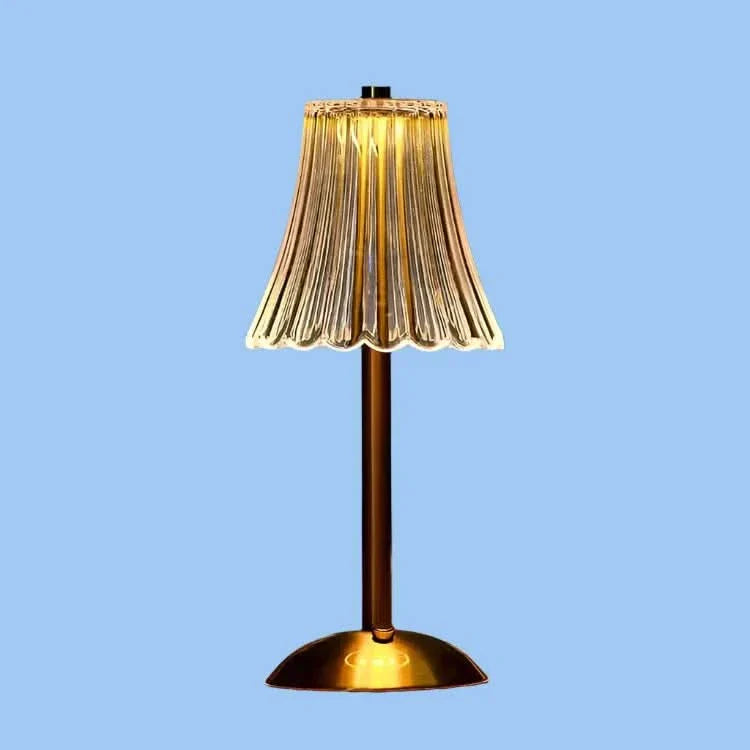 Norvo | Krystalloppladbar LED Trådløs Bordlampe