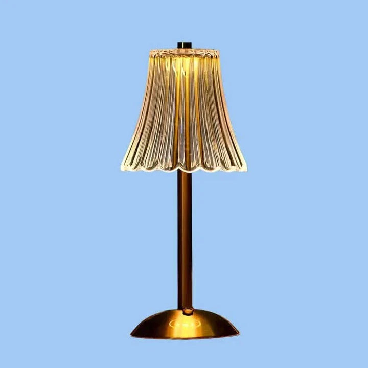 Norvo | Krystalloppladbar LED Trådløs Bordlampe