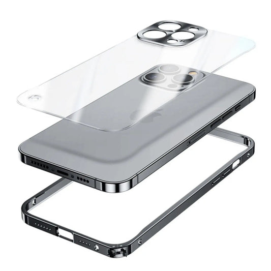 Norvo | Metall Luksus MagSafe Deksel for iPhone Pro Max - Slankt og Stilig Design med Maksimal Beskyttelse