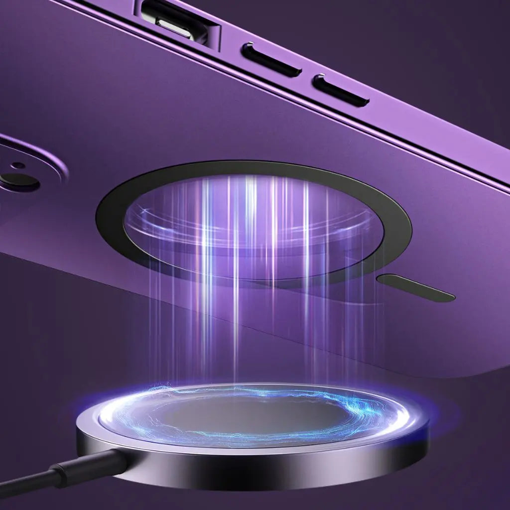 Norvo | Magnetisk metall skall for iPhone – Robust beskyttelse med et elegant design og MagSafe-kompatibilitet