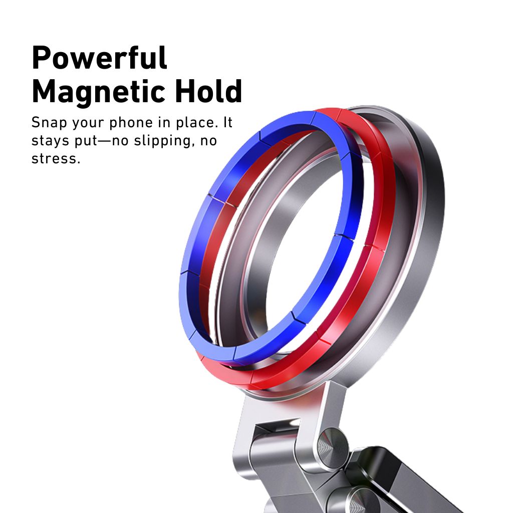 Norvo | Telefonholder med magnetisk aluminiumsbase