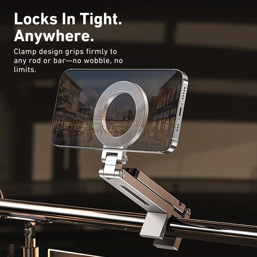 Norvo | Telefonholder med magnetisk aluminiumsbase