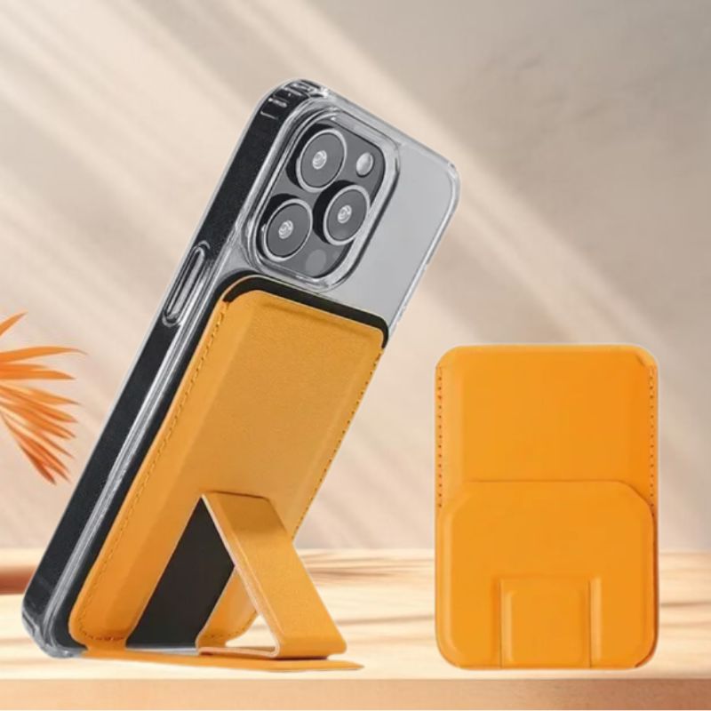 Norvo | Magsafe-lommebok med telefonstativ for iPhone