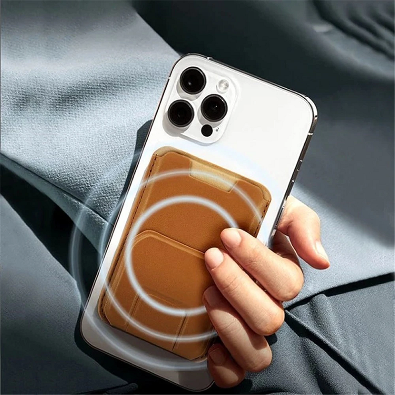 Norvo | Magsafe-lommebok med telefonstativ for iPhone