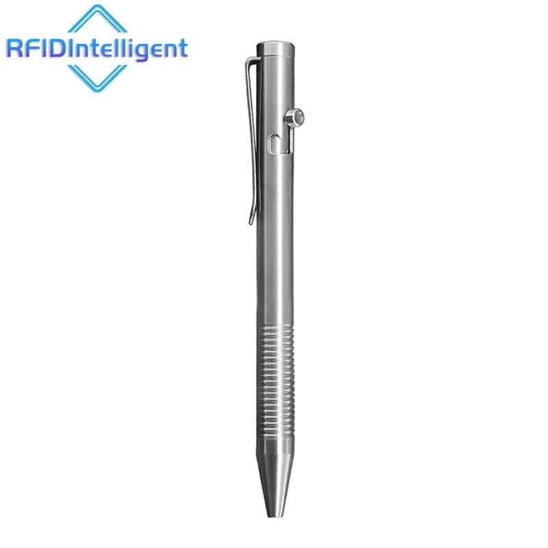 Norvo | Titanium Bolt Action Penn – Holdbar Metall Mekanisk Skrivepenn