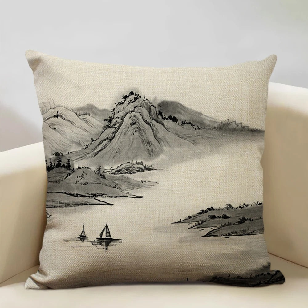 Norvo | BeauRêve Putetrekk med Mount Fuji - Japansk Stil for Ethvert Rom