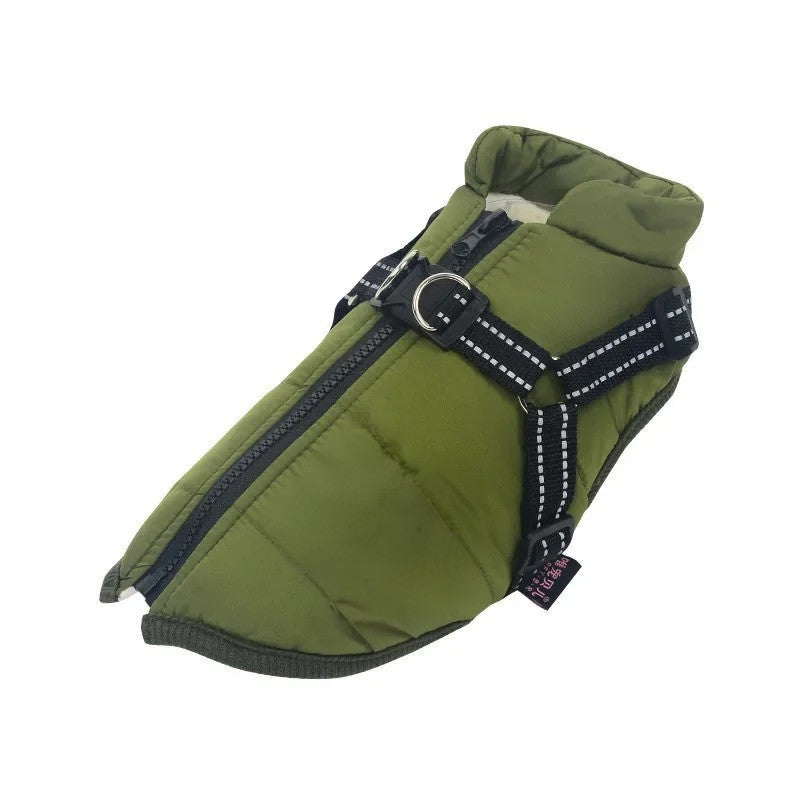 Norvo | All-Vær Isolert Hundjakke med Innebygd Seler