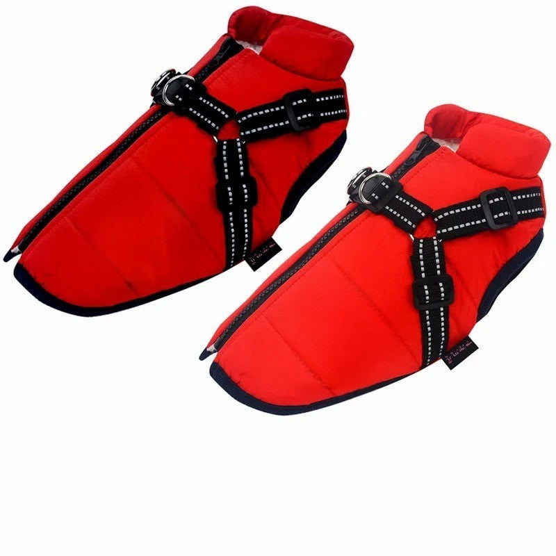 Norvo | All-Vær Isolert Hundjakke med Innebygd Seler