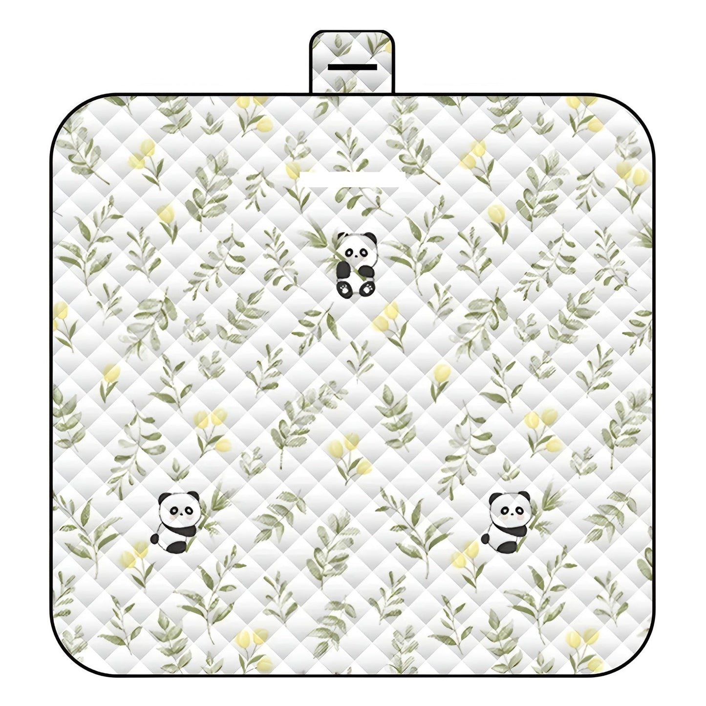 Norvo | Sammenleggbar Babyleketeppe Wanderlino | Polstret & Vanntett | For Utendørs & Hjem | Inkl. Bæreveske