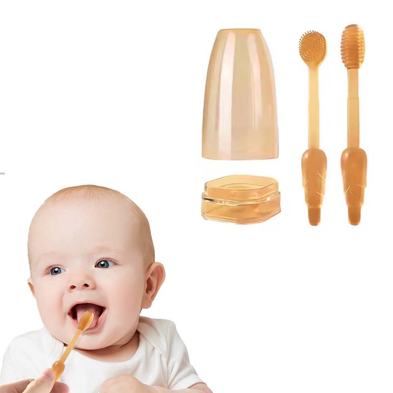 Norvo | GentleSmile Baby Tannbørste Sett – Myk & Sikker Munnhygiene