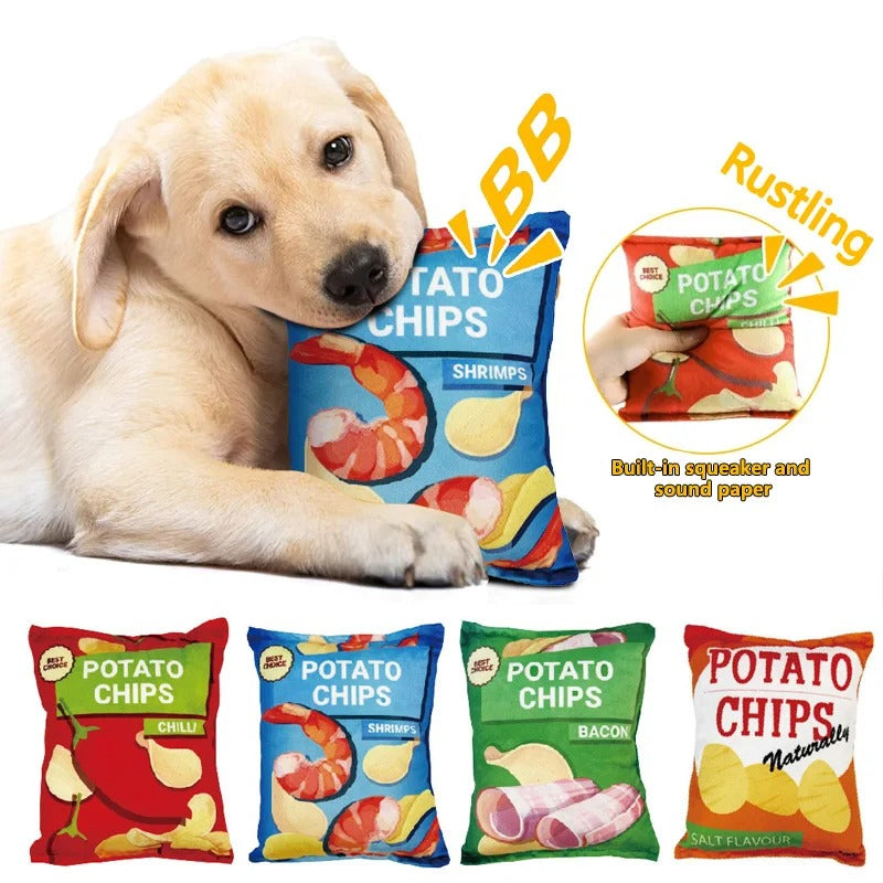Morsom Hundeleketøy Chips Norvo