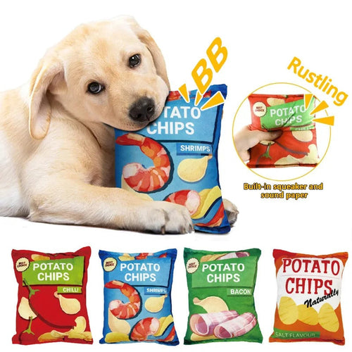 Morsom Hundeleketøy Chips Norvo