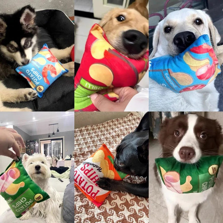 Morsom Hundeleketøy Chips Norvo
