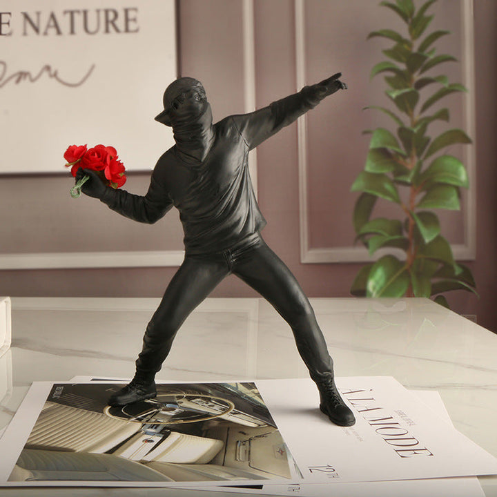 Norvo | Banksy Flower Vandal