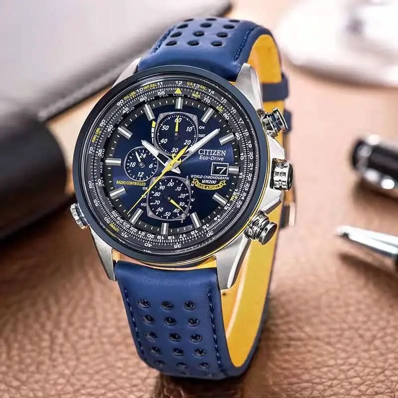 Norvo | Herre's Rustfritt Stål Chronograph Klokke med Kalender