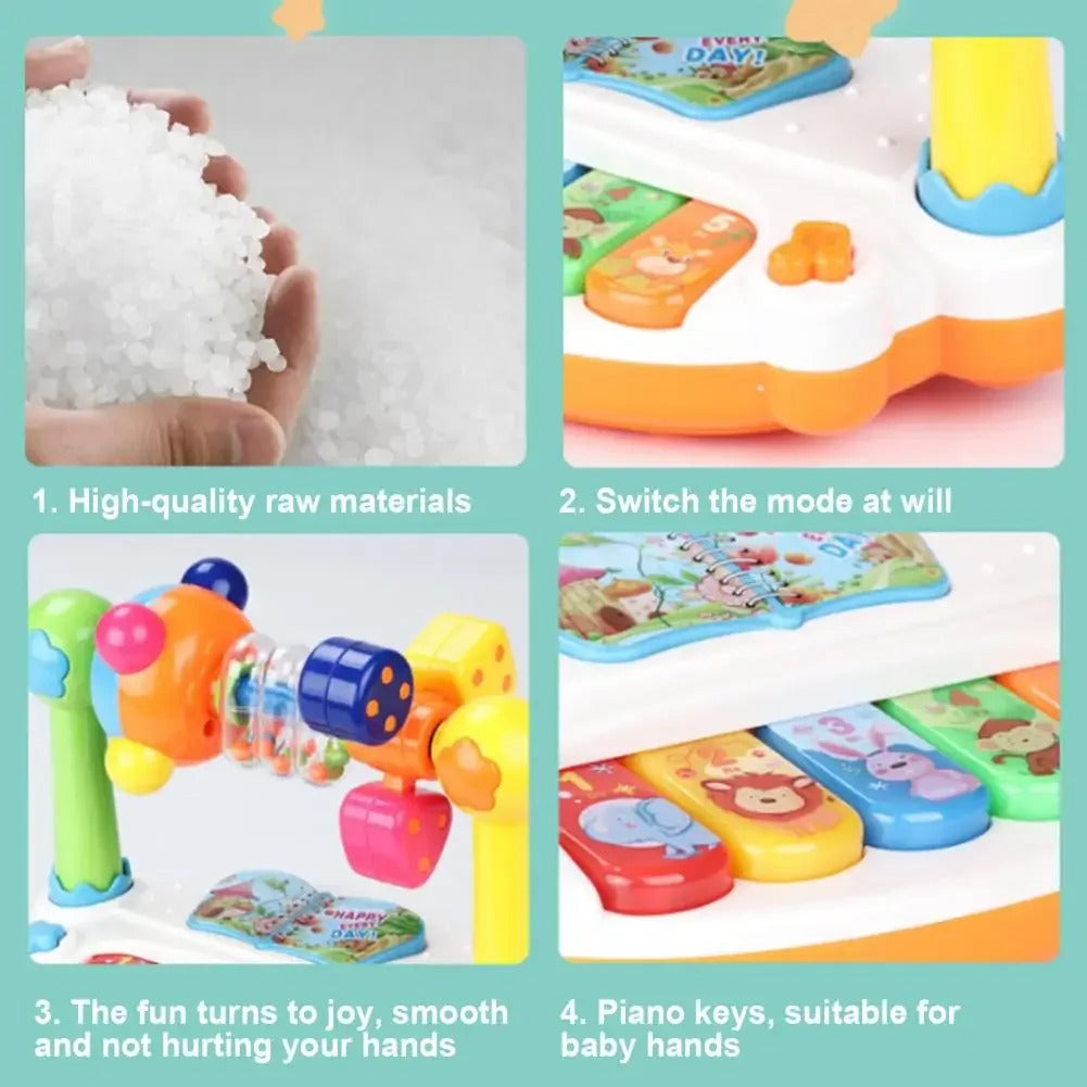 Norvo | Musikalsk 5-i-1 Læringsleketøy for Babyer