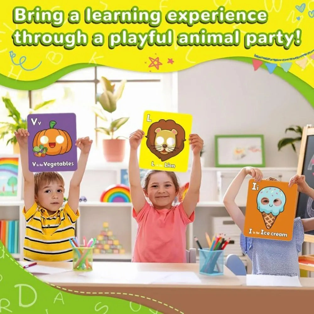 Norvo | Alfabet kort med dyremotiver