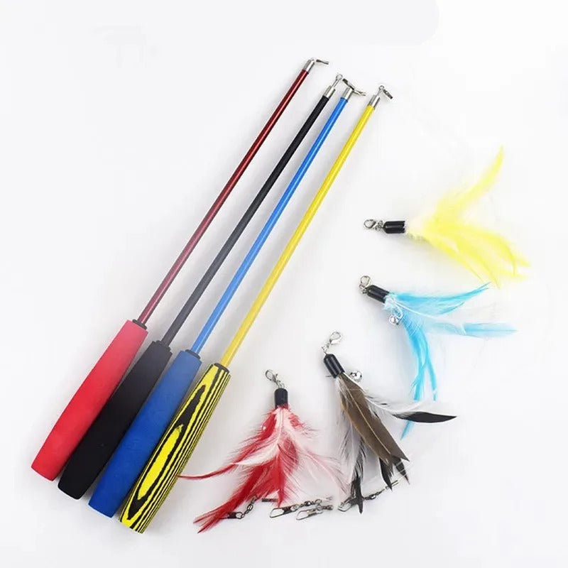 Interaktiv katt fjær leketøy Norvo