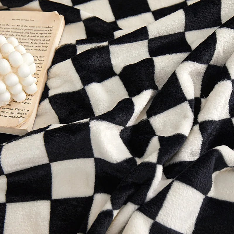 Tessellé Throw – Luxe Koral Fløyelspledd Norvo